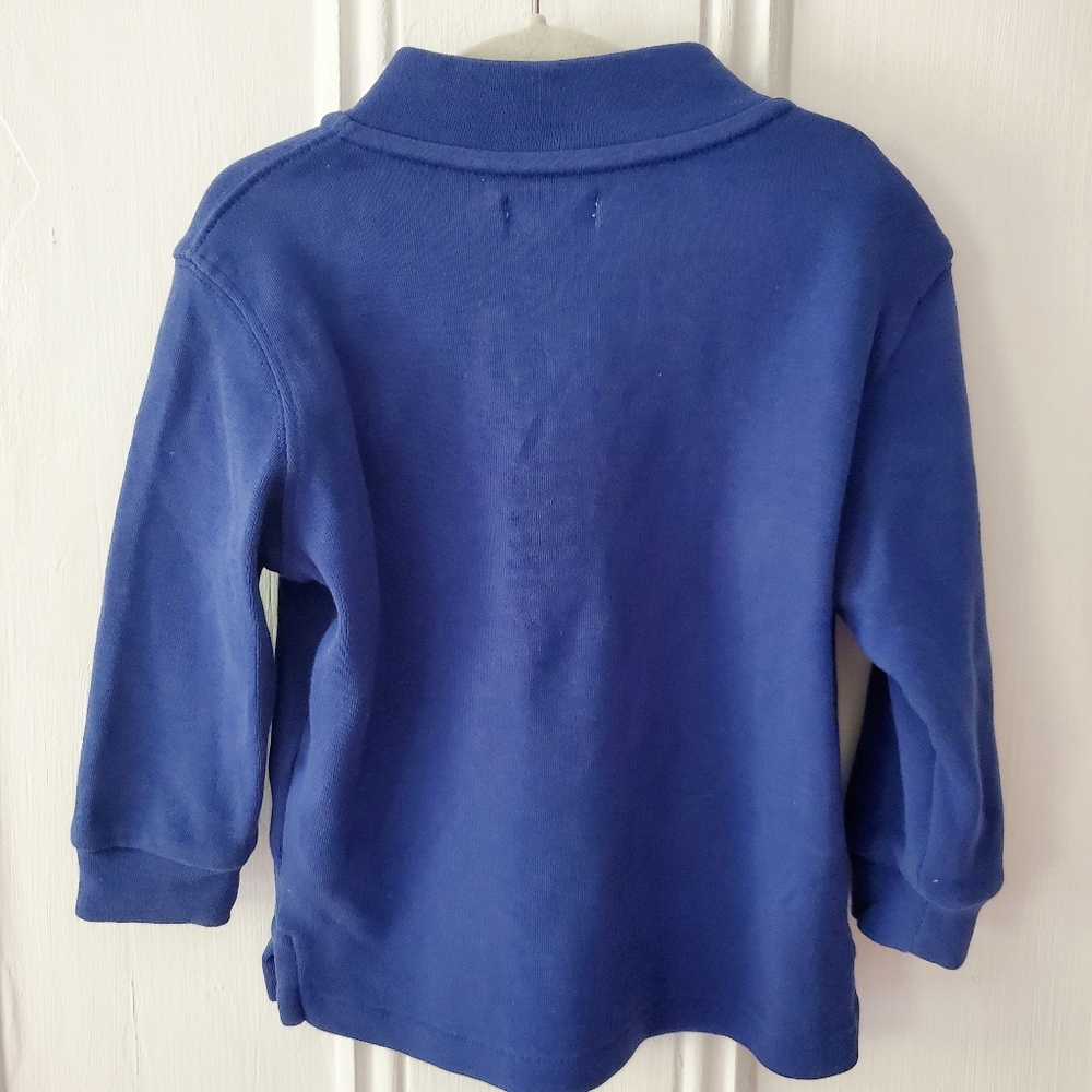 Ralph Lauren Cotton Interlock Quarter-Zip Pullover - Picture 2 of 5